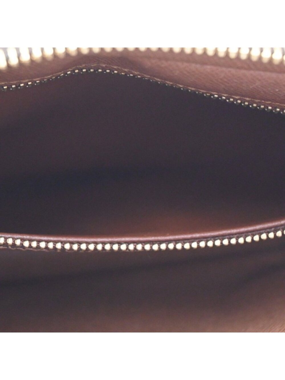 Louis Vuitton Marly Dragonne Clutch Brown Monogram Leather - Picture 13 of 15